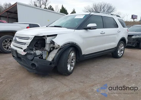 2014 Ford Explorer Limited from USA, damaged, VIN 1FM5K7F94EGA79732